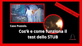 CRIMILOGIA INVESTIGATIVA test STUB cosè e come funziona truecrime stub criminologia [upl. by Oria]