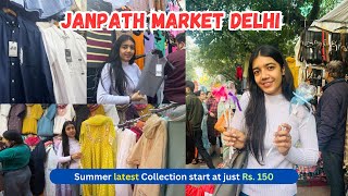 Janpath Market New DelhiLatest Summer CollectionJanpath MarketJanpath Market Boys Shopping Haul [upl. by Gredel]