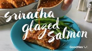 Sriracha Glazed Salmon recipe [upl. by Anema]