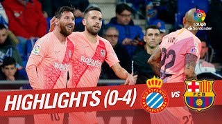 Highlights RCD Espanyol vs FC Barcelona 04 [upl. by Sternick]