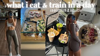 WHAT I EAT AND TRAIN IN A DAY ✨  intuitiv Essen realistisch und schnelle Alltagsgerichte Tanzen [upl. by Annaor]