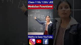 Modulus functions  Limits amp Derivatives Class 11 Math Ch 13 shorts youtubeshorts ashortaday jee [upl. by Ennahtur]