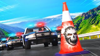 Annoying Cops with Prop Car in GTA 5 RP [upl. by Cristi]