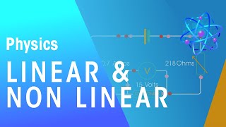 Linear and Non linear  Electricity  Physics  FuseSchool [upl. by Nylsor]