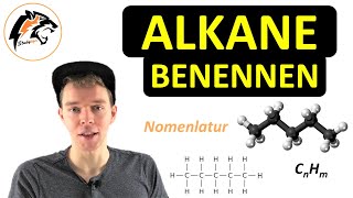 ALKANE benennen IUPAC Nomenklatur  Chemie Tutorial [upl. by Maleki]