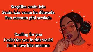 İlyas Yalçıntaş amp Enbe Orkestrası  Mecnun  sözleri  lyrics English lyrics [upl. by Bunting]