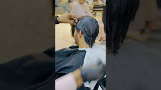 smoothening VS keratin hair treatment luqman salon 🇵🇰 reels hairstyle ￼ [upl. by Flem924]