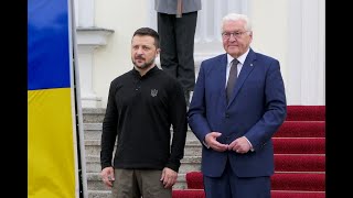 Selenskyj bei Steinmeier in Berlin [upl. by Ause371]