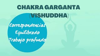 Todo lo que necesitas saber sobre el CHAKRA GARGANTA y cómo EQUILIBRARLO [upl. by Wilcox]