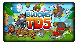 Genau vorne 494  Lets Play Bloons Tower Defense 5  Deutsch  German [upl. by Ynamreg788]