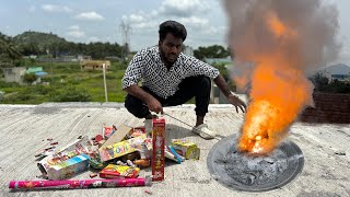 BURSTING DANGEROUS CRACKERS POWDER  BIG FIRE ACCIDENT 😭  shorts crackers fire trending [upl. by Salvatore]