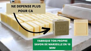 Ne dépense plus pour le savon de ménage voici la formulation du savon de Marseille [upl. by Verras]