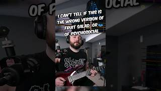 Psychosalad Slipknot  Psychosocial and the Wiggles on Guitar [upl. by Nicole277]