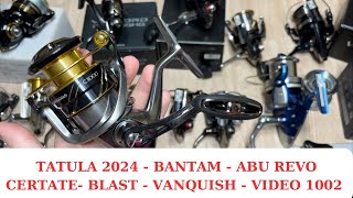 Máy Câu Nhật  Daiwa Tatula 2024 Bantam ABu Revo Vanquish Vanford Luvias Certate  Video 1002 [upl. by Iveson]