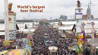 Oktoberfest in Munich  Worlds largest beer festival  Wiesn [upl. by Philbert824]