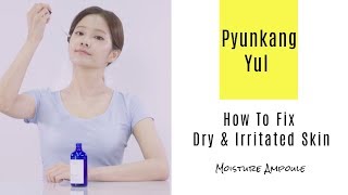 How To Fix Dry amp Irritated Skin  Pyunkang Yul Moisture Ampoule  YesStyle Korean Beauty [upl. by Autrey]