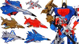 Transformers Generations Combiner Wars Superion Combat plane 6 combine Go  DuDuPopTOY [upl. by Hill898]