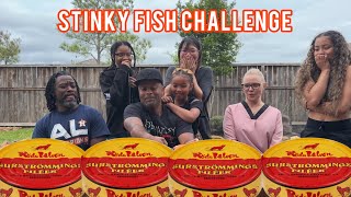 Stinky Fish Challenge with Cole Family and Friends [upl. by Arriaet507]