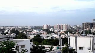 Aerial View of Coimbatore City with Building [upl. by Crespi]