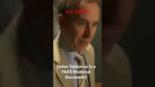 CODEX VATICANUS IS A FAKE 💯📖 bible history truth [upl. by Melquist]