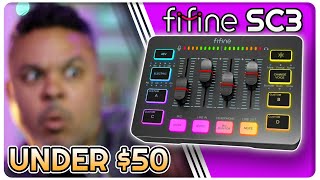 Inexpensive Gaming Audio Mixer  Fifine SC3 Review [upl. by Nirrac]