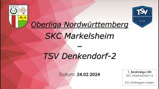 SKC Markelsheim  TSV Denkendorf2 014 [upl. by Coppola937]