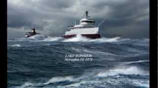 Edmund Fitzgerald Nov10 1975  3 Great Lakes Ships [upl. by Viguerie]