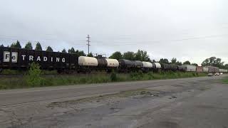 Train 126 8924 Bristol TN Has 19 Military Tanks [upl. by Olathe]