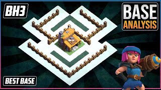 The Ultimate BH3 TROPHYdefense Base 2023 Builder Hall 3 Trophy Base Design with Copy Link  COC [upl. by Farver]