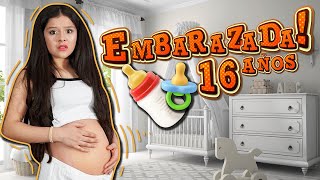 ¡¡EMBARAZADA A LOS 16 🤰🏻 24 HORAS siendo EMBARAZADA [upl. by Ladnek674]