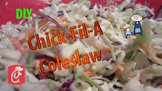 How to make ChickFilA Coleslaw  Copycat Cole Slaw [upl. by Prunella239]