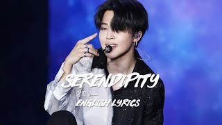 BTS Jimin Serendipity Full Length Edition Lyrics BTS 지민 Jimin Serendipity English Lyrics [upl. by Assenav480]