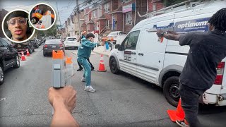 I Went To a Gel Blaster War in The hood SPLATRBALL [upl. by Berner305]