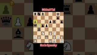 Boris Spassky vs Mikhail Tal 1973 chess mikhailtal [upl. by Aneehs]