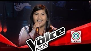 The Voice Kids Philippines Blind Audition quotAko na Langquot by Gab [upl. by Lowson280]