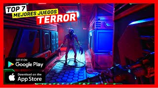 🔴 TOP 7 Mejores Juegos De TERROR 🎃 Para ANDROID amp iOS MULTIJUGADOR 2023✅ [upl. by Beverlie]