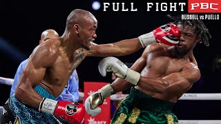 Russell vs Puello FULL FIGHT June 15 2024  PBC on Prime Video [upl. by Ohara]