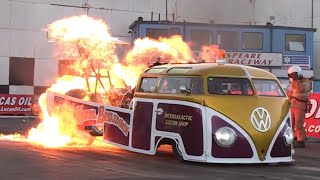 Worlds 6 Wildest Drag Cars and Wheelstanders [upl. by Nelra]