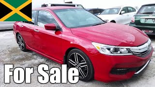 2017 Red Honda Accord For Sale in Kingston Jamaica [upl. by Dallman]