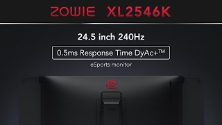 THE BEST 240Hz ESports Gaming Monitor You CAN FINALLY Buy  BenQ ZOWIE XL2546K [upl. by Sarat]