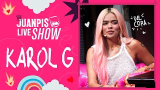 La primera entrevista de Karol G en Colombia en cuatro años  The Juanpis Live Show [upl. by Pronty488]