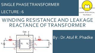 Winding Resistance and Leakage Reactance of Transformer 6 [upl. by Llehsem]