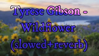 Tyrese Gibson  Wildflower slowedreverb [upl. by Lakym]