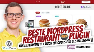 Das beste WordPress Restaurant Plugin für Lieferdienste 🛵  Tisch QR Codes für Bestellungen 🍲 👨‍🍳 [upl. by Dnomyar]