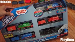 Thomas amp Friends Special Edition Racing Thomas Trackmaster Set Unboxing [upl. by Clougher]