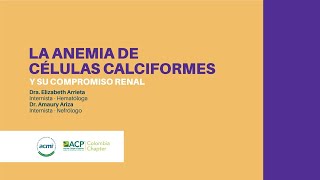 La anemia de células falciformes y su compromiso renal [upl. by Rick]