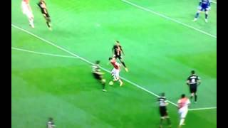 Ferreira Carrasco Fantastic Double Roulette Skills  Monaco vs Marseille 2014 [upl. by Nnahtebazile]