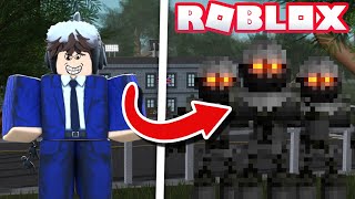 I became an EVIL ROBOT in the Roblox British Army [upl. by Nirrad]