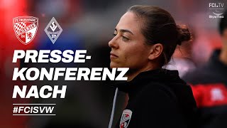 Schanzer Pressekonferenz nach FC Ingolstadt 04 vs SV Waldhof Mannheim [upl. by Bing]