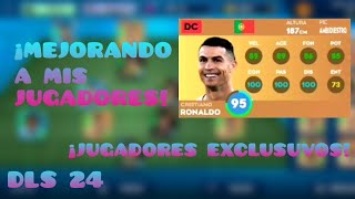 Ganando trofeos 1 🏆 🔥 MEJORANDO JUGADORES 🔥  DLS 24  Desastre 8 [upl. by Aynotak]